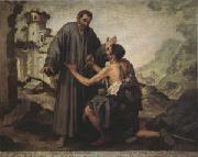 Bartolome Esteban Murillo, Brother Juniper and the Beggar (mk05)